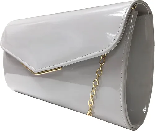 Miniatura 3 de Bolsa de noche con bolsa de mano de sobre con correa de hombro para mujer, fiesta, boda, formal, cóctel, graduación, fiesta, bolso de fiesta