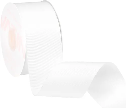 Miniatura 155 de Vatin - Rollo de cinta de grogrén, rollos de 25-50 yardas, perfecto para decoración de bodas, coronas, baby showers, envolturas de paquete de regalo