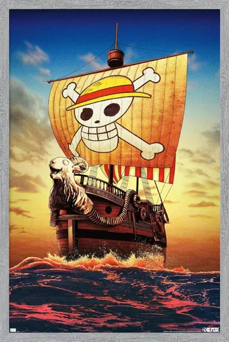 Miniatura 16 de Trends International Netflix One Piece - Póster de pared de una hoja, 34 pulgadas de largo x 22.4 pulgadas, versión enmarcada en negro