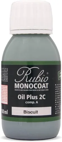 Miniatura 121 de Rubio Monocoat Muestra de Acabado de Aceite para Madera - Puro Aceite Plus Parte A Aceite de Linaza de Secado Rápido y Ecológico para Uso Pure