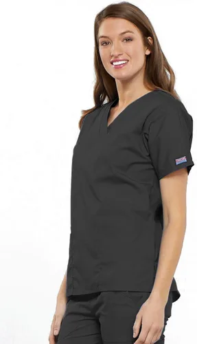 Miniatura 5 de Cherokee - Camiseta quirúrgica con cuello en V para mujer