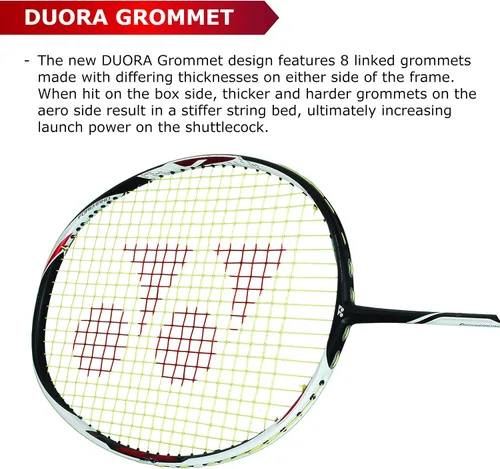 Miniatura 10 de Yonex Raqueta de bádminton - Duora Z- Strike