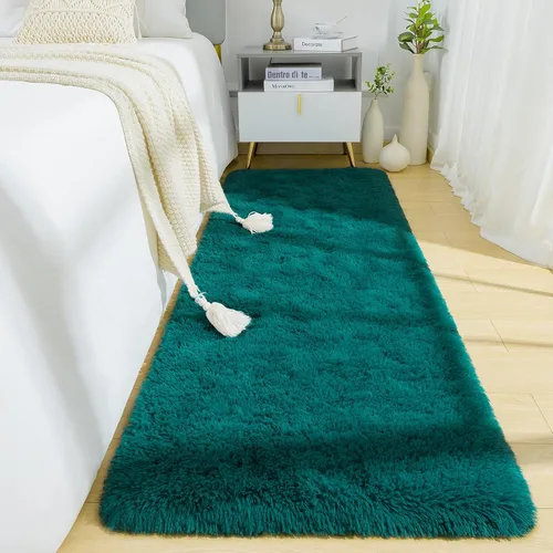 BENRON Alfombras Corredoras Suaves para Dormitorio 2x6 pies, Corredoras Largas Lavables para Pasillo Entrada Cocina Dormitorio, Alfombra Decorativa