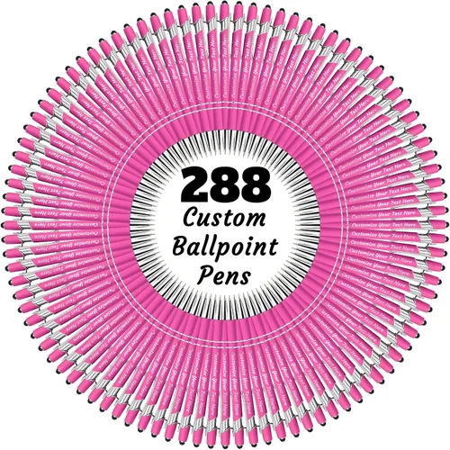 Miniatura 33 de 12 bolígrafos personalizados a granel, bolígrafos personalizados con grabado personalizado con nombre o texto, regalo ideal de aniversario