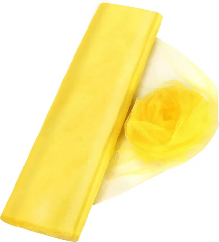 Miniatura 15 de Cortinas de telón de fondo de tul de organza de cristal para bodas, baby shower, fiesta de cumpleaños, decoración de eventos, 19 pulgadas x 30 Negro