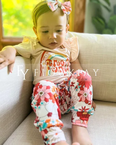 Miniatura 93 de fioukiay Conjunto de ropa de verano para bebés y niñas recién nacidas prematuros, mameluco, pantalones, diadema, conjunto de ropa para el verano