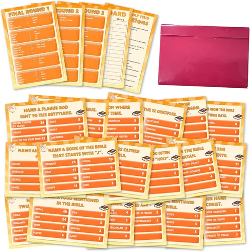 Juegos de peleas bíblicas, tarjetas de juego cristianas, juegos religiosos de fiesta familiar para amigos y familiares, juego de peleas amistosas