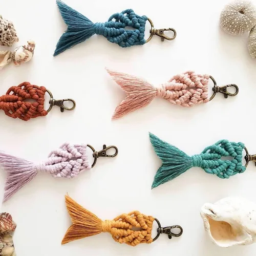 Miniatura 7 de Likeecords - Cuerda de macramé de 4 mm de un solo hilo, 80 m de cuerda de macramé colorida, cuerda de algodón para macramé, cuerda de algodón