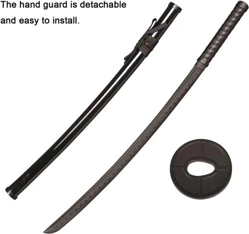 Miniatura 2 de High Toughness Polypropylene Plastic Sword， Martial Arts Training Sword,Iaido Katana with Scabbard, Suitable for Practice, Performance and Training