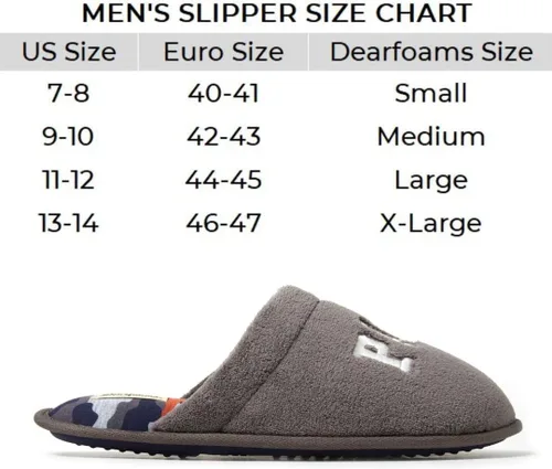 Miniatura 4 de Dearfoams Pantuflas para hombre Dad's Scuff