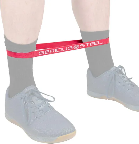 Bandas de resistencia cortas - 12" por Serious Steel Fitness #2 Rojo