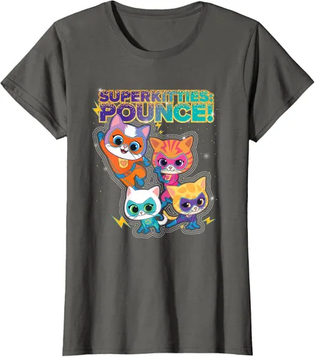 Miniatura 9 de Disney Junior SuperKitties Pounce! Camiseta de equipo completo, talla S