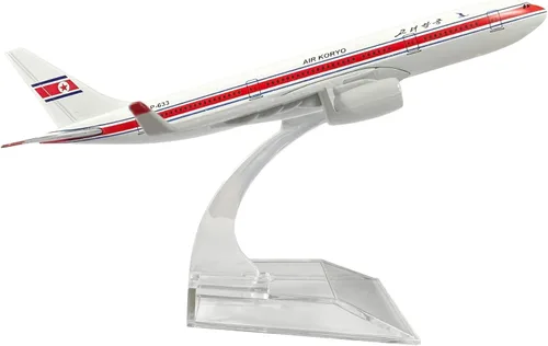 Bswath Modelo de avión a escala 1:400 Modelo Korean Airlines Airbus 330 Modelo Avión de metal Modelo Aviones de aleación fundida a presión para