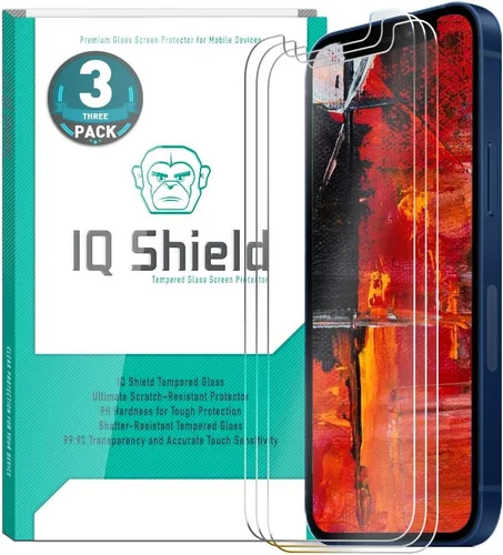 Miniatura 11 de IQShield Paquete de 2 protectores de pantalla para Samsung Galaxy S22, fácil instalación, antiarañazos, antiburbujas, película de TPU transparente