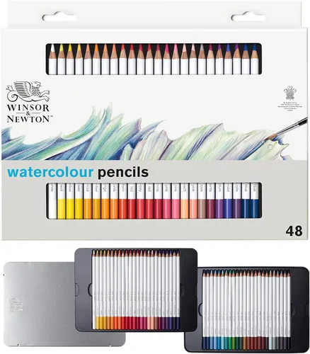 Miniatura 25 de Winsor & Newton Studio Collection - Lápices de artista, lápices de acuarela, juego de 24