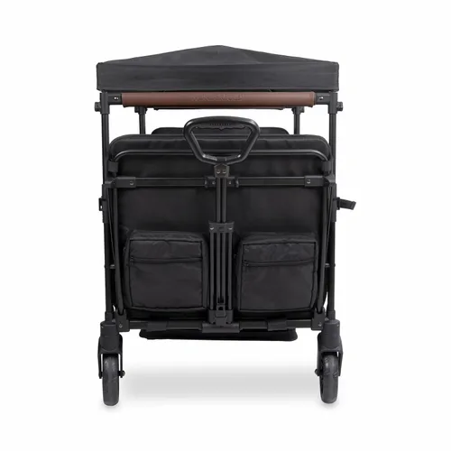 Miniatura 4 de WONDERFOLD X4R Rev Stroller Wagon (4 plazas) – Carro plegable con arnés de cinturón de seguridad de 5 puntos, asientos reclinables y espacios