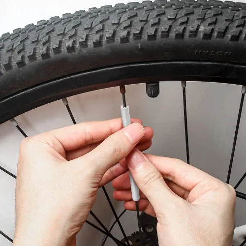 Miniatura 4 de Reflector de radios para bicicleta, reflectores de radios de bicicleta de visibilidad de 360°, clips reflectantes impermeables para bicicletas