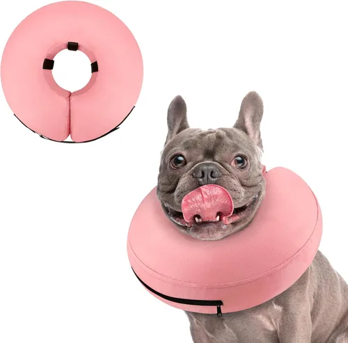 Miniatura 20 de Supet Cono Inflable para Perro para Perros Grandes, Medianos y Pequeños, Collar de Cono Suave para Perros y Gatos, Collar EC para Cuello de Perro