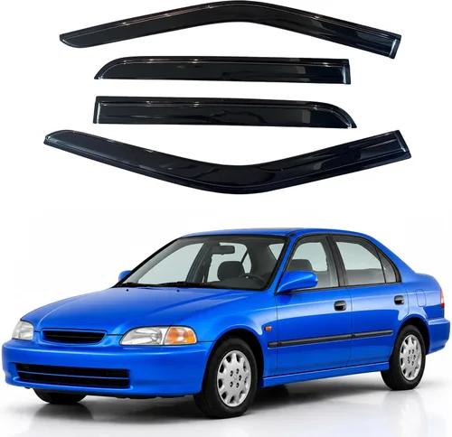 Miniatura 126 de Visor para ventana IG para Hyundai Venue 2020-2023, protector contra la lluvia, adhesivo extra duradero, deflector de viento para lado