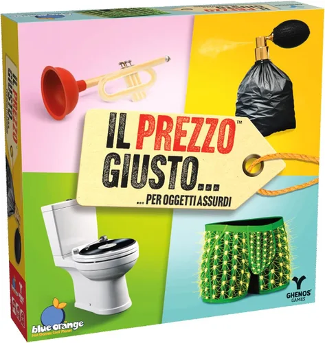 The right price - board game ideal for families and evenings with friends - sparkling and unpredictable party game - treasures of objects - 12+