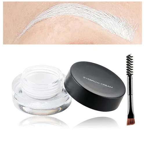 Miniatura 19 de Crema de pomada para cejas, gel de pomada de cejas naturalmente de larga duración, impermeable, cosméticos de maquillaje de cejas delicados y suaves