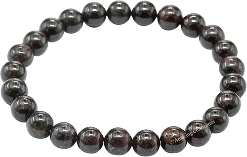 Miniatura 94 de Amazing Gemstone Pulsera de cristal para mujeres y hombres, pulsera de cristal curativo de protección, pulsera elástica con cuentas de piedras