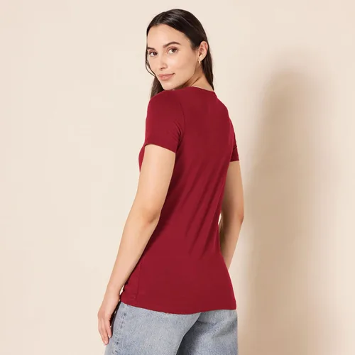 Miniatura 137 de Amazon Essentials Women's Regular-Fit Short-Sleeve Crewneck T-Shirt