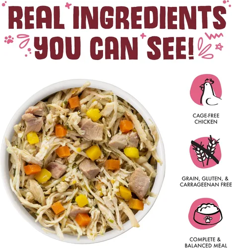 Miniatura 3 de Weruva Comida Clásica para Perros, Peking Ducken con Pechuga de Pollo y Pato en Salsa, Lata de 14oz (Paquete de 12)