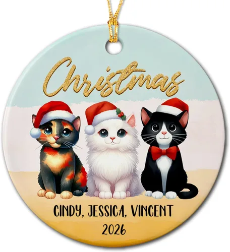 Miniatura 16 de Adornos de cerámica personalizados para los mejores amigos están atados con cuerdas de corazón, adorno personalizado de 2 amigos, adorno de buenos
