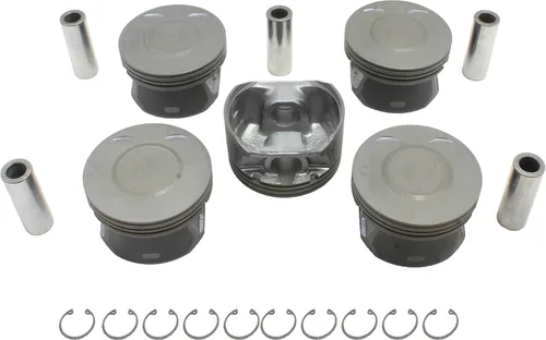 Miniatura 2 de DNJ P3137 Juego de pistones estándar para Chevrolet 2007-2012, GMC, Hummer, Isuzu Canyon, Colorado, H3 3.7L L5 20V DOHC 3654cc