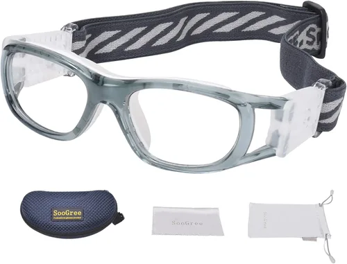 Miniatura 9 de SooGree Gafas deportivas para niños, baloncesto, regate, fútbol, fútbol, deportes, gafas protectoras de seguridad para los ojos