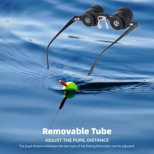 Miniatura 7 de Yoidesu Prismáticos profesionales 10X HD para pesca, observación de aves, deportes, conciertos, teatro, telescopio portátil, lentes de ópera con 2