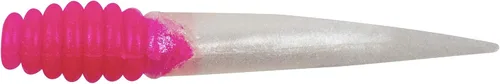 Miniatura 16 de Bobby Garland Slab Slay'R Señuelo de pesca de plástico suave para crappie, equipo de pesca y accesorios, 2 pulgadas, Chartreuse Silver Chartreuse