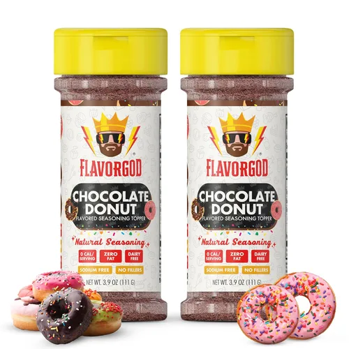 Miniatura 35 de Mezcla de Condimentos con Sabor a Queso de FlavorGod - Mezcla de Especias Premium Totalmente Natural y Saludable para Pollo, Verduras, Ensalada
