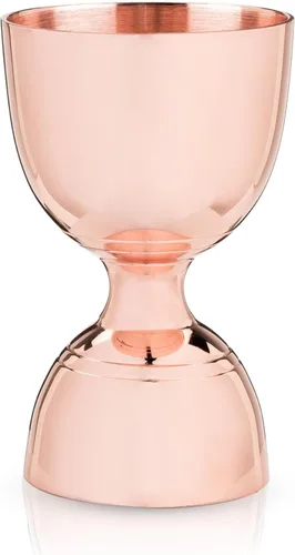 Miniatura 9 de Viski Canterbury - Juego de 1 herramienta de medición doble para cócteles, herramientas de bar y accesorios, herramienta de barman de acero Negro