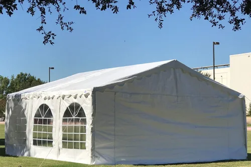 Miniatura 4 de Delta Carpas de polietileno económicas de 20 x 16 pies para fiestas, carpas para fiestas al aire libre, refugio de eventos de fiesta de boda
