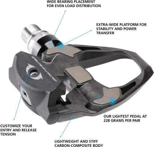 Miniatura 2 de SHIMANO DURA-ACE PD-R9100 Pedales de bicicleta de carretera superior