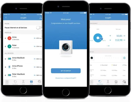 Miniatura 4 de AmpliFi Ubiquiti Labs - Enrutador Wifi HD de Ubiquiti Labs, cobertura de Internet inalámbrica sin costuras para todo el hogar, enrutador WiFi HD