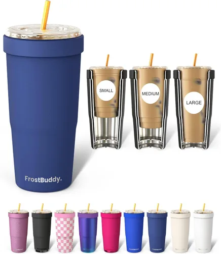 Miniatura 21 de Frost Buddy Togo Buddy 30oz Stainless Steel Vacuum Insulated Tumbler To Go Coffee Cup – Iced Coffee Sleeve, Travel Mug, Thermal Cup for Hot & Cold