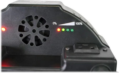 Miniatura 6 de RocRockville Best PAR 50 - Par recargable de 24 W, DMX inalámbrico, 6 en 1 RGBWA+LED UV, batería de 4400 mAh, para DJs e iluminación de eventos, 2