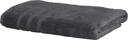 Miniatura 22 de Mosobam Juego de 4 toallas turcas de lujo de 35 x 70 pulgadas, color gris claro (gris), viscosa de bambú de 24.69 oz/m² y algodón peinado turco