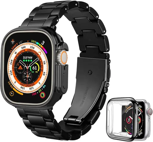 Miniatura 19 de Correa con estuche compatible con Apple Watch de 1.93 pulgadas, 1.81 pulgadas, 1.77 pulgadas, 1.73 pulgadas, 1.65 pulgadas, 1.61 pulgadas, 1.57