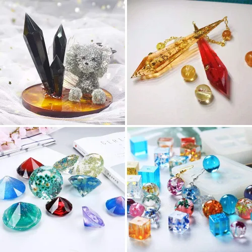 Miniatura 7 de Mezcla de resina epoxi UV de 0.3 fl oz, pigmento líquido, pigmento de resina colorante, secado rápido, manualidades, herramientas de fabricación
