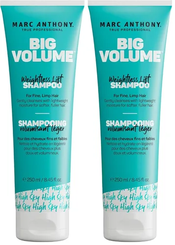 Miniatura 8 de Marc Anthony Champú para engrosar el cabello - Fórmula ligera de biotina y aloe para cabello más voluminoso, más grueso y lleno Champú grueso al