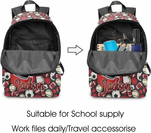 Miniatura 221 de Texto personalizado Elefante desgaste gafas mochila mochila mochila casual Daypack bolsa para mamá niñas, color86-4, Mochilas Daypack
