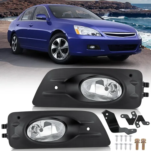 Miniatura 13 de Nilight Conjunto de luces antiniebla Compatible con 2013 2014 2015 2016 2017 2018 2019 2020 Honda City CRV CRZ Civic Crosstour Ram Promaster Jeep