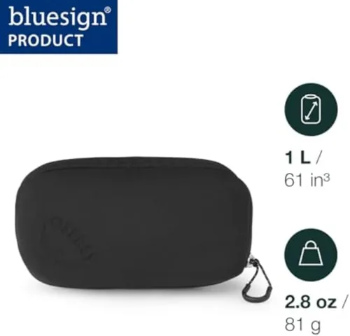 Miniatura 2 de Osprey Bolsillo de mochila acolchado, negro
