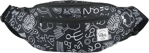 Miniatura 5 de Riñonera Vibe Festival Gear para hombre y mujer, muchos estampados, negro holográfico, plateado, dorado, bonita riñonera para festival rave