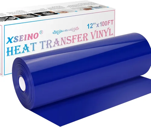 Miniatura 9 de XSEINO Vinilo de transferencia de calor HTV para camisetas de 12 x 10 pulgadas, paquete de 13 vinilos perfectos para planchar para Cricut