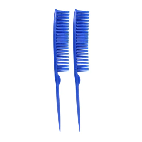 Miniatura 10 de Allegro Combs Peines de peluquería para peluquería de peluquería de 3 filas para cabello natural y pelucas para cabello rizado, fabricados